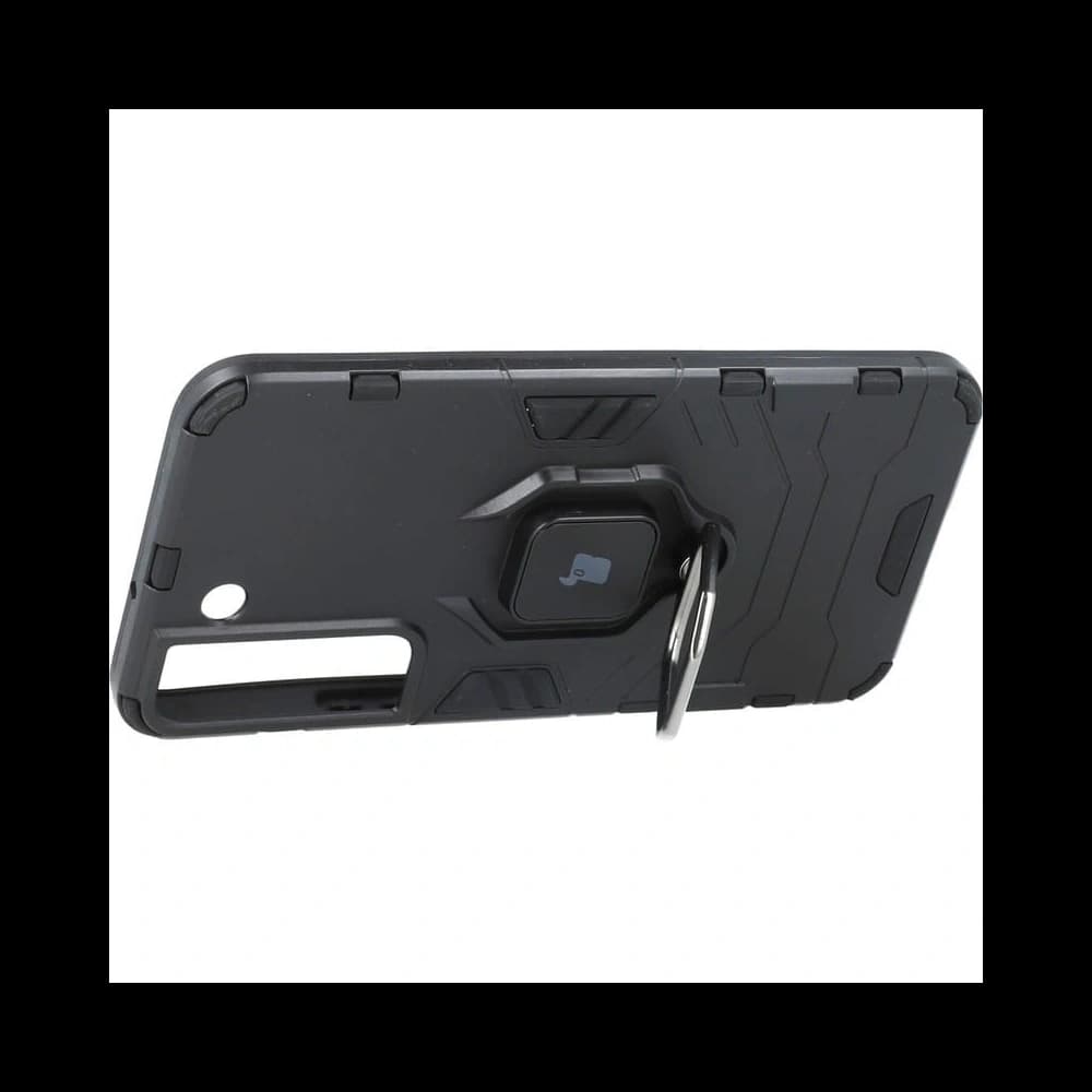 Etui Bizon Case Armor Ring do Galaxy S22, czarne - 3