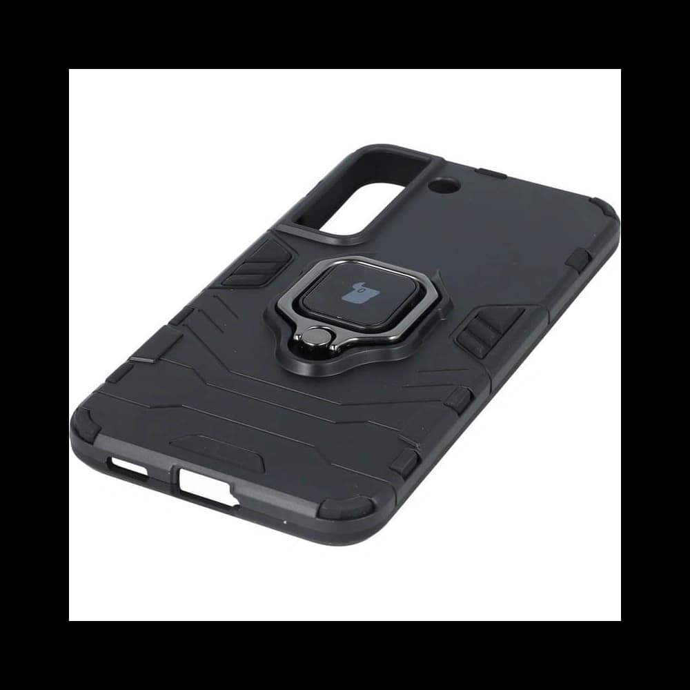 Etui Bizon Case Armor Ring do Galaxy S22, czarne - 4