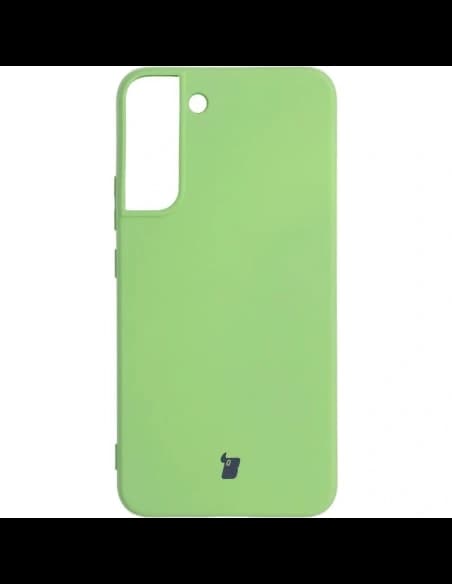 Etui Bizon Case Silicone do Galaxy S22 Plus, jasnozielone