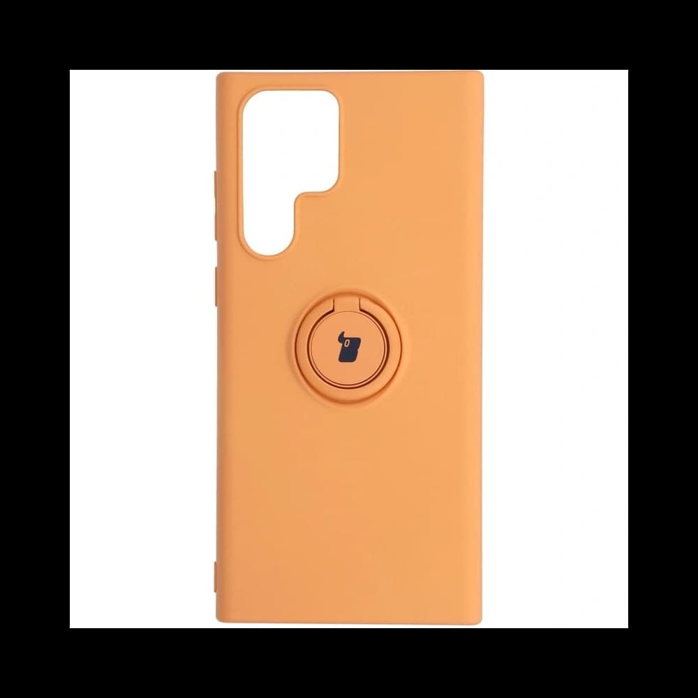 Bizon Case Silikonring Samsung Galaxy S22 Ultra orange - 1