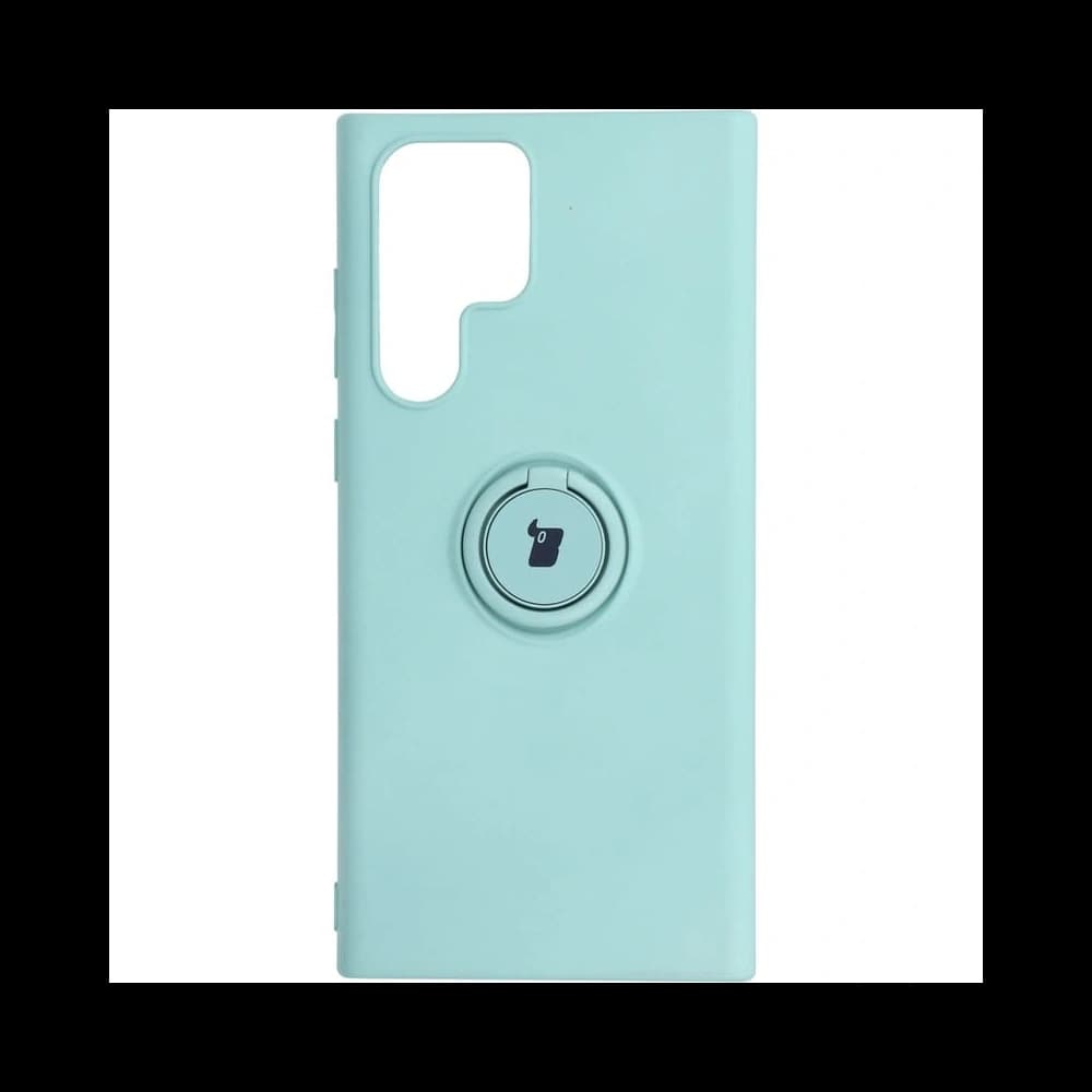 Bizon Case Szilikon Gyűrű Samsung Galaxy S22 Ultra türkiz - 1