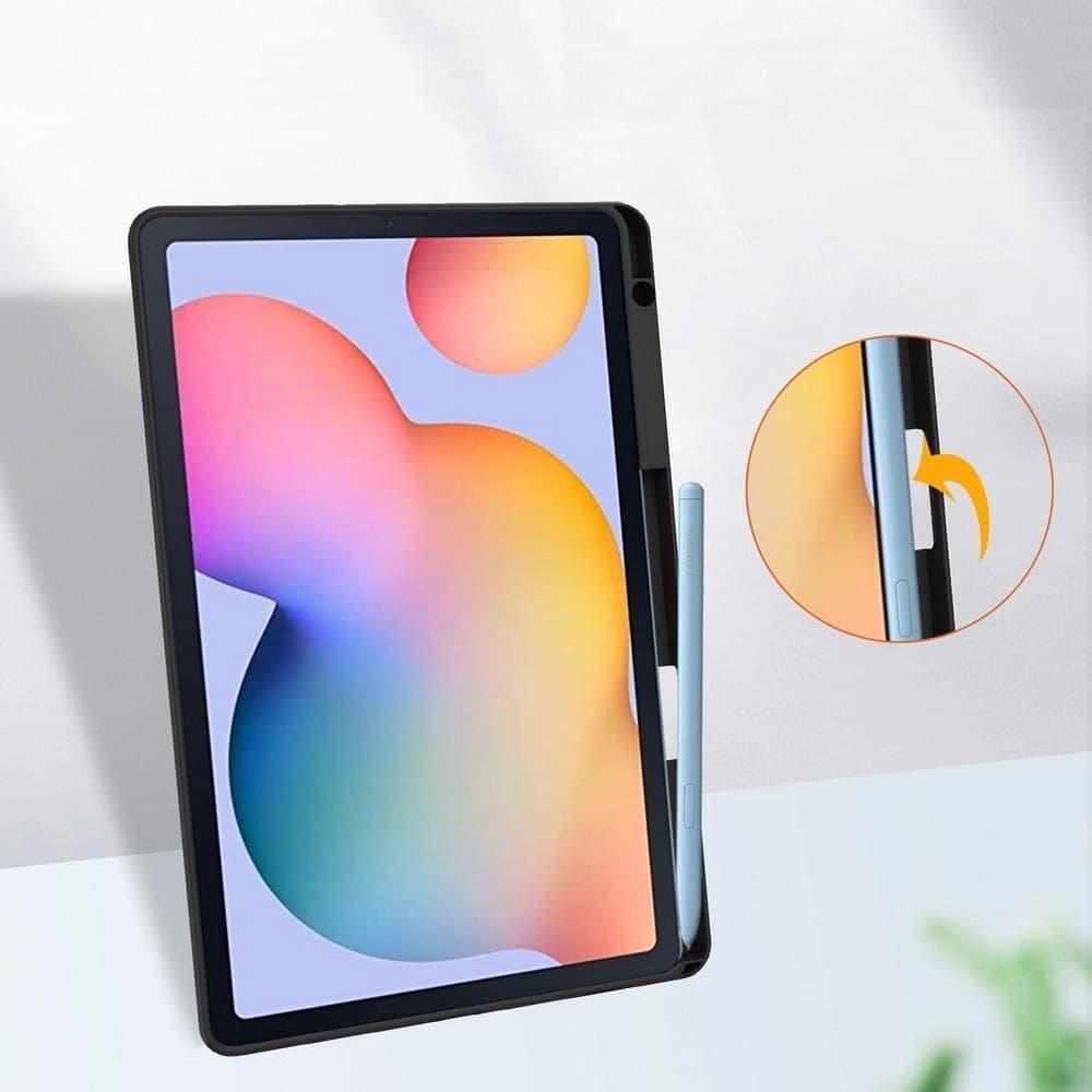 Bizon Case Tab Clear Matt Samsung Galaxy Tab S6 Lite 2024/2022/2020 negru - 5