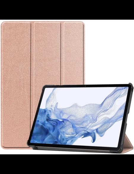 Bizon Caz Tab Croc Samsung Galaxy Tab S8 / S7 aur roz