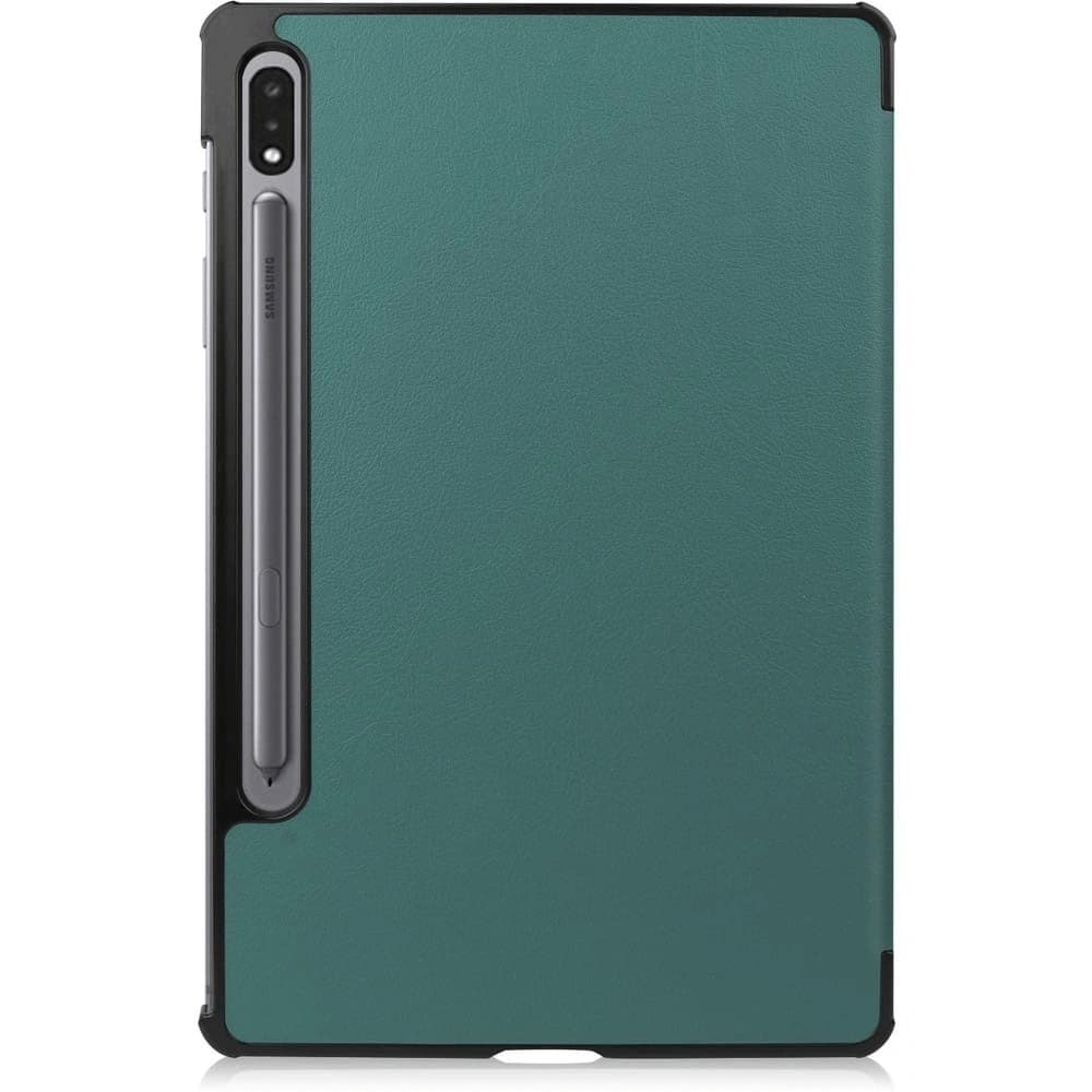 Bizon Carcasa Tab Croc Samsung Galaxy Tab S8 / S7 verde închis - 5