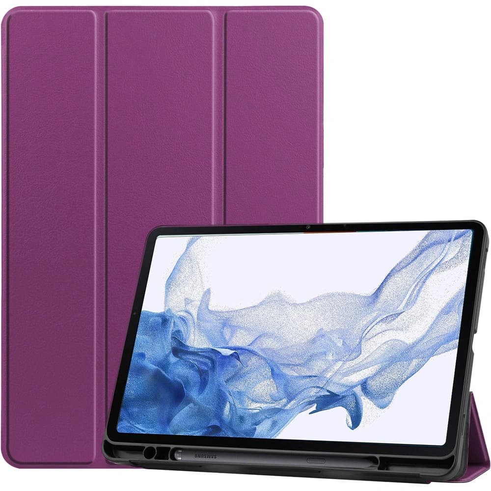 Bizon Case Tab Lizard Samsung Galaxy Tab S8 / S7 dark purple - 1