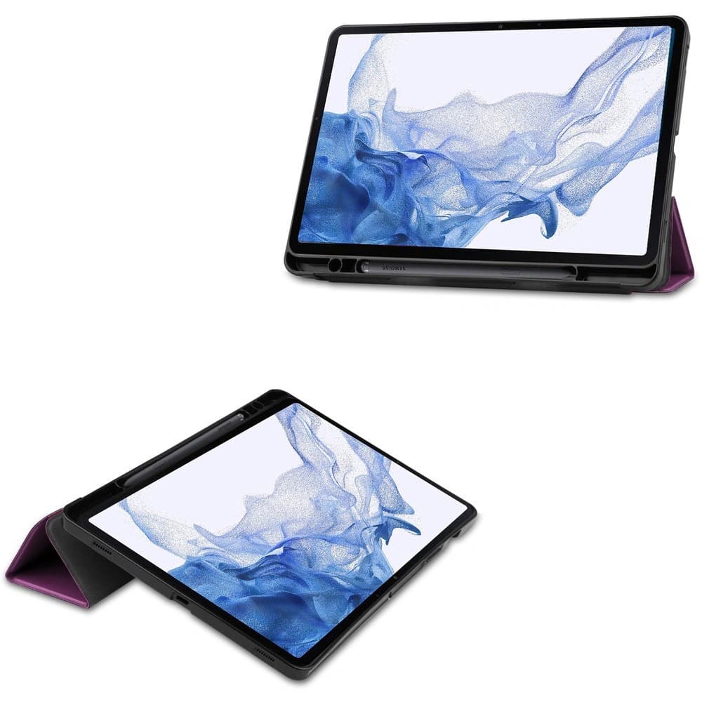 Bizon Case Tab Lizard Samsung Galaxy Tab S8 / S7 dark purple - 2