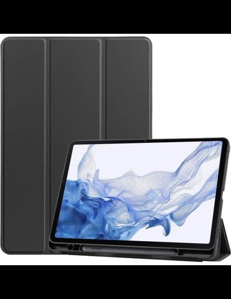 Bizon Case Tab Lizard Samsung Galaxy Tab S8 / S7 negru