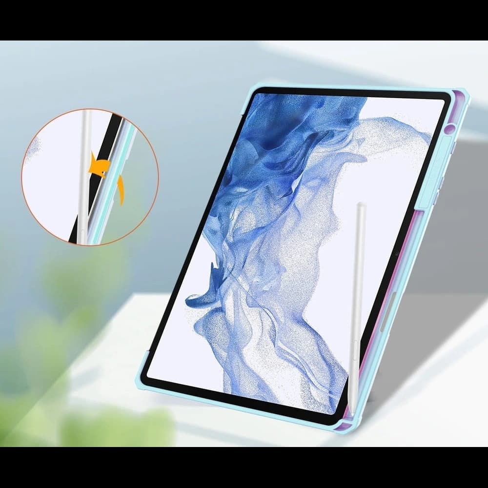 Bizon Case Tab Clear Matt Samsung Galaxy Tab S8 / S7 albastru - 6