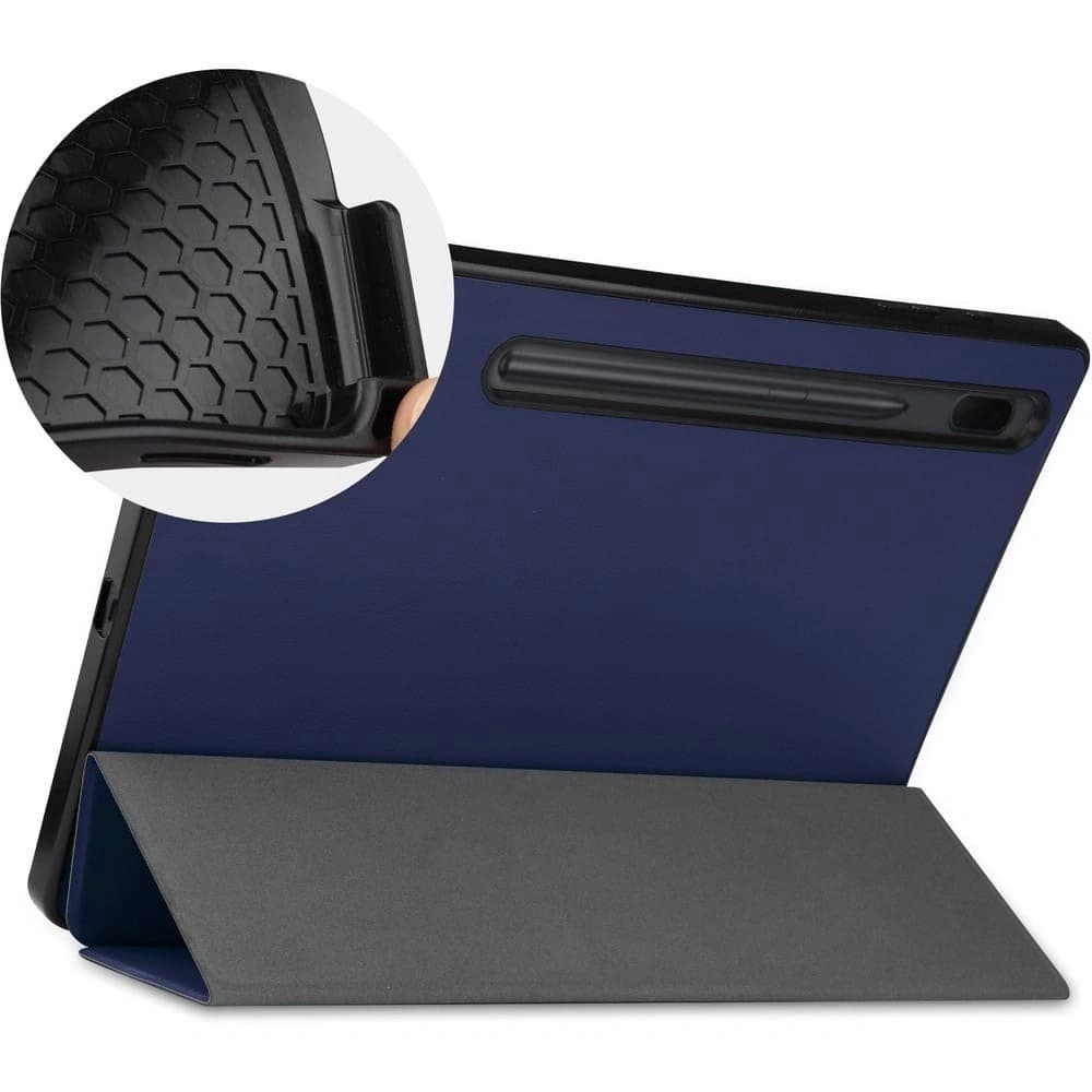 Bizon Case Tab Lizard Samsung Galaxy Tab S8 Plus / S7 Plus sötétkék - 3