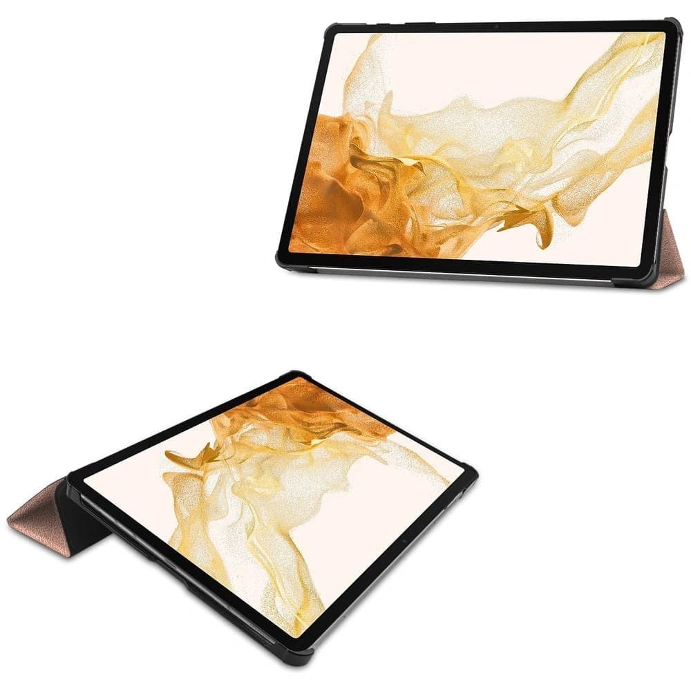 Bizon Case Tab Croc Samsung Galaxy Tab S8 Plus / S7 Plus rose gold - 2