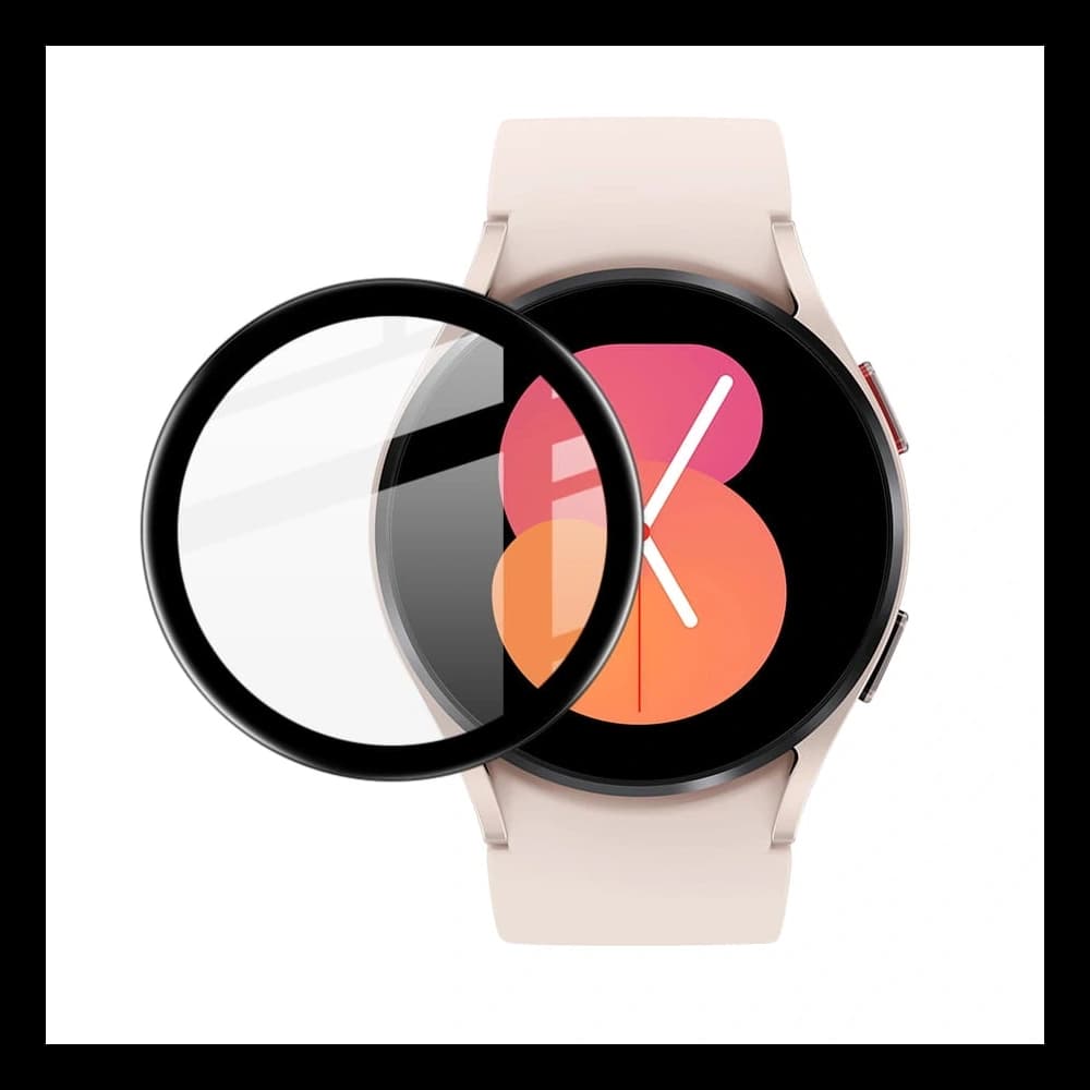 Bizon Glass Edge Samsung Galaxy Watch 5 / 6 40 mm fekete - 2