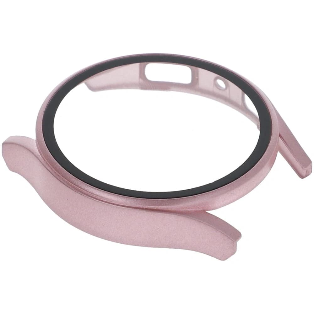 Bizon Case+Glass Samsung Galaxy Watch FE / 5 / 4 40mm fémes rózsaszín - 3