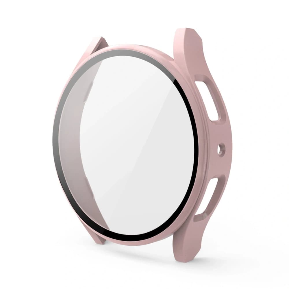 Bizon Case+Glass Samsung Galaxy Watch FE / 5 / 4 40mm fémes rózsaszín - 4