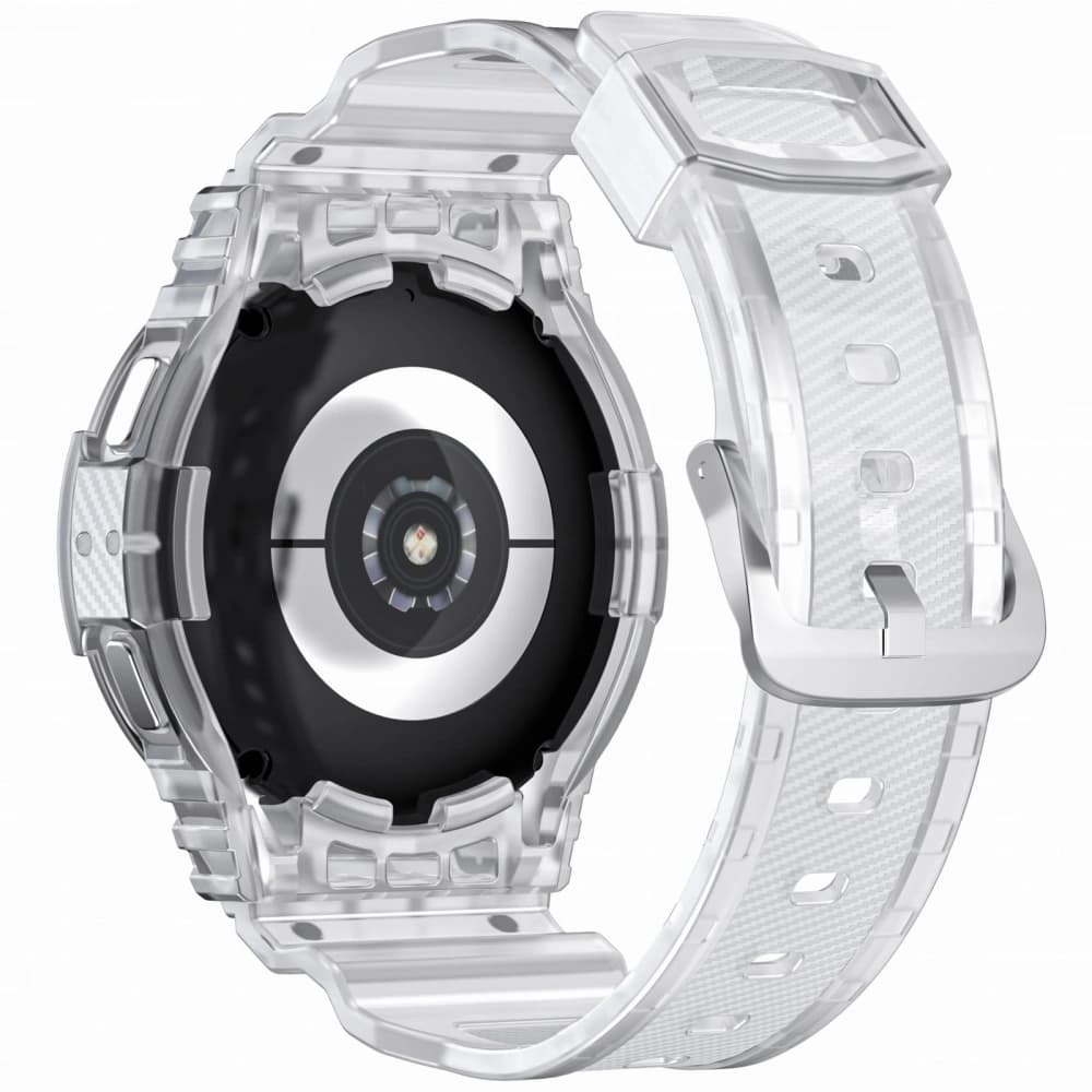 Bizon Strap + Case Watch Action Samsung Galaxy Watch 4 / 5 40 mm clear - 3