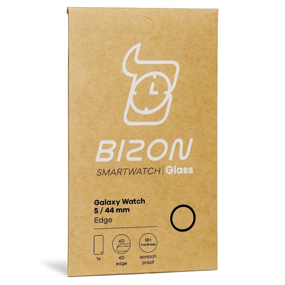 Bizon Glass Edge Samsung Galaxy Watch 5 / 6 44 mm schwarz - 6