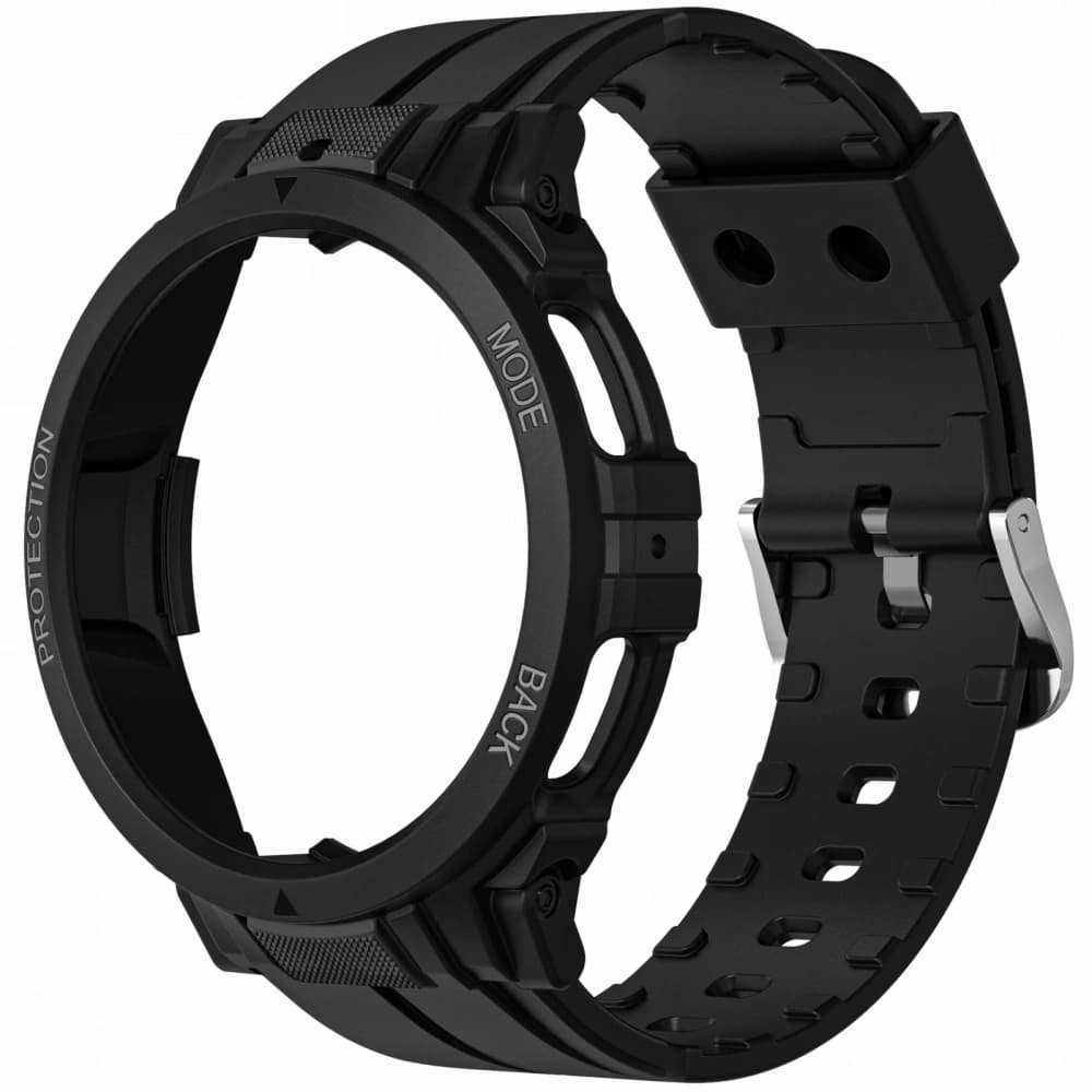 Bizon Strap + Carcasa Ceas Action Pro Samsung Galaxy Watch 5 Pro 45 mm negru - 2