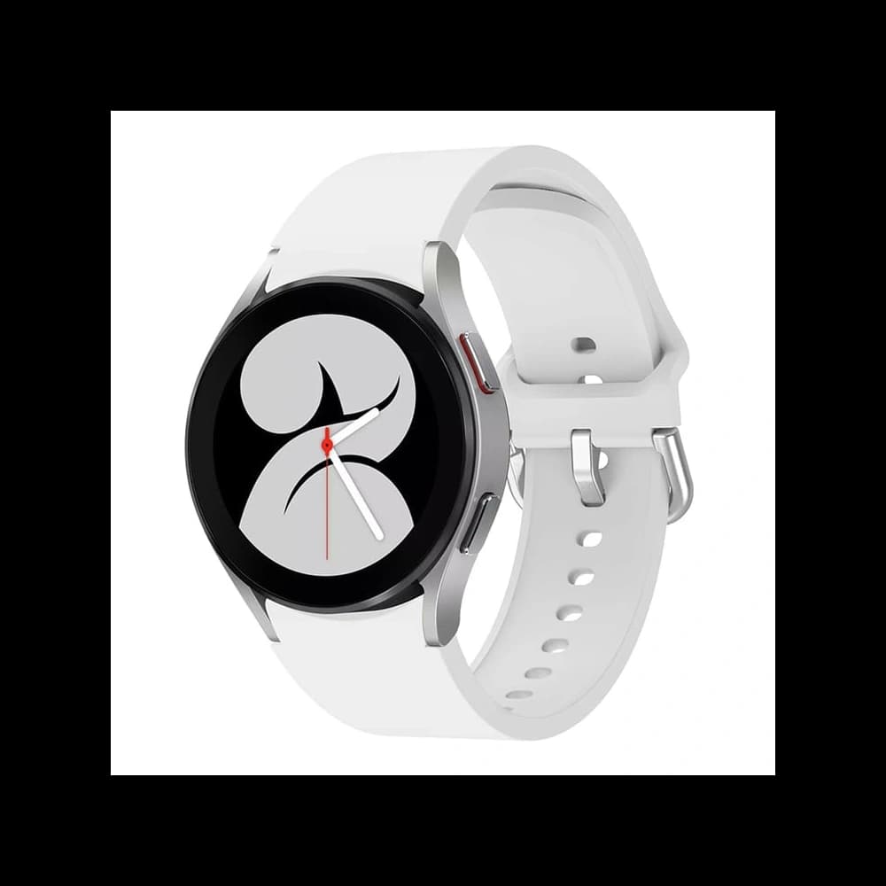 Bizon Strap Watch Silicon Samsung Galaxy Watch 20 mm alb - 1