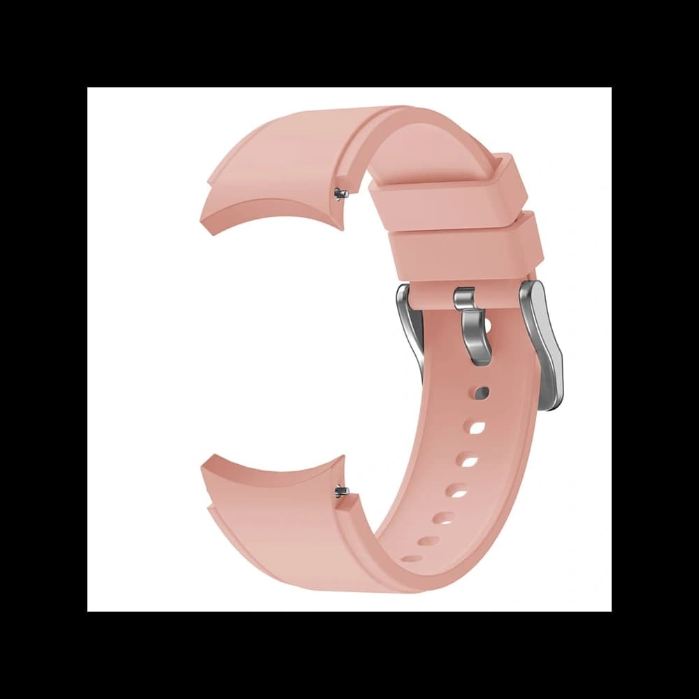 Bizon Strap Watch Silicone Pro Samsung Galaxy Watch 20 mm hellrosa - 5