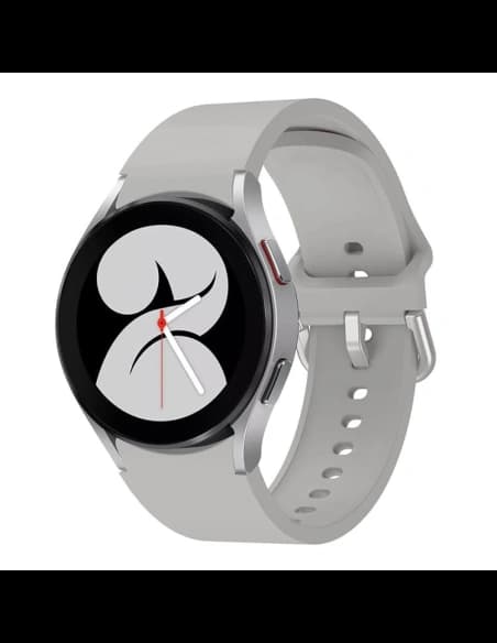 Bizon Strap Uhr Silikon Samsung Galaxy Uhr 20 mm hellgrau