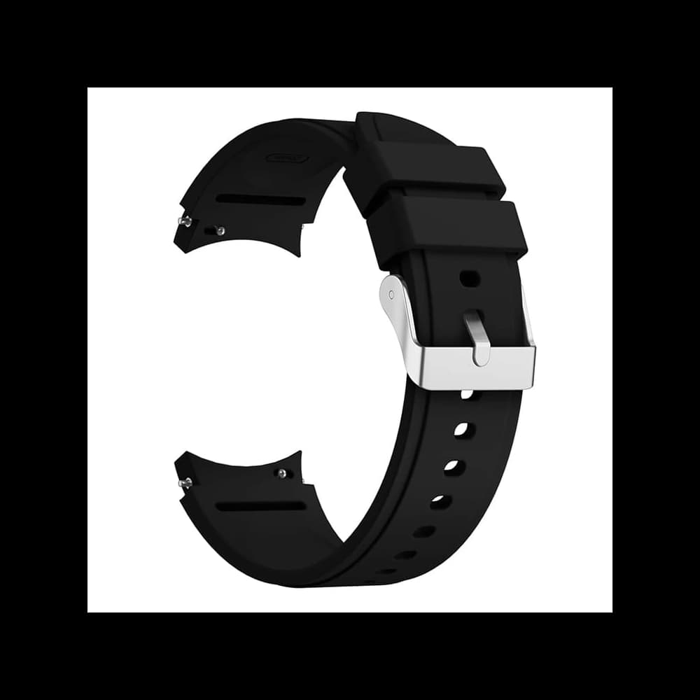 Bizon Strap Watch Silicone Pro Samsung Galaxy Watch 20 mm black - 3