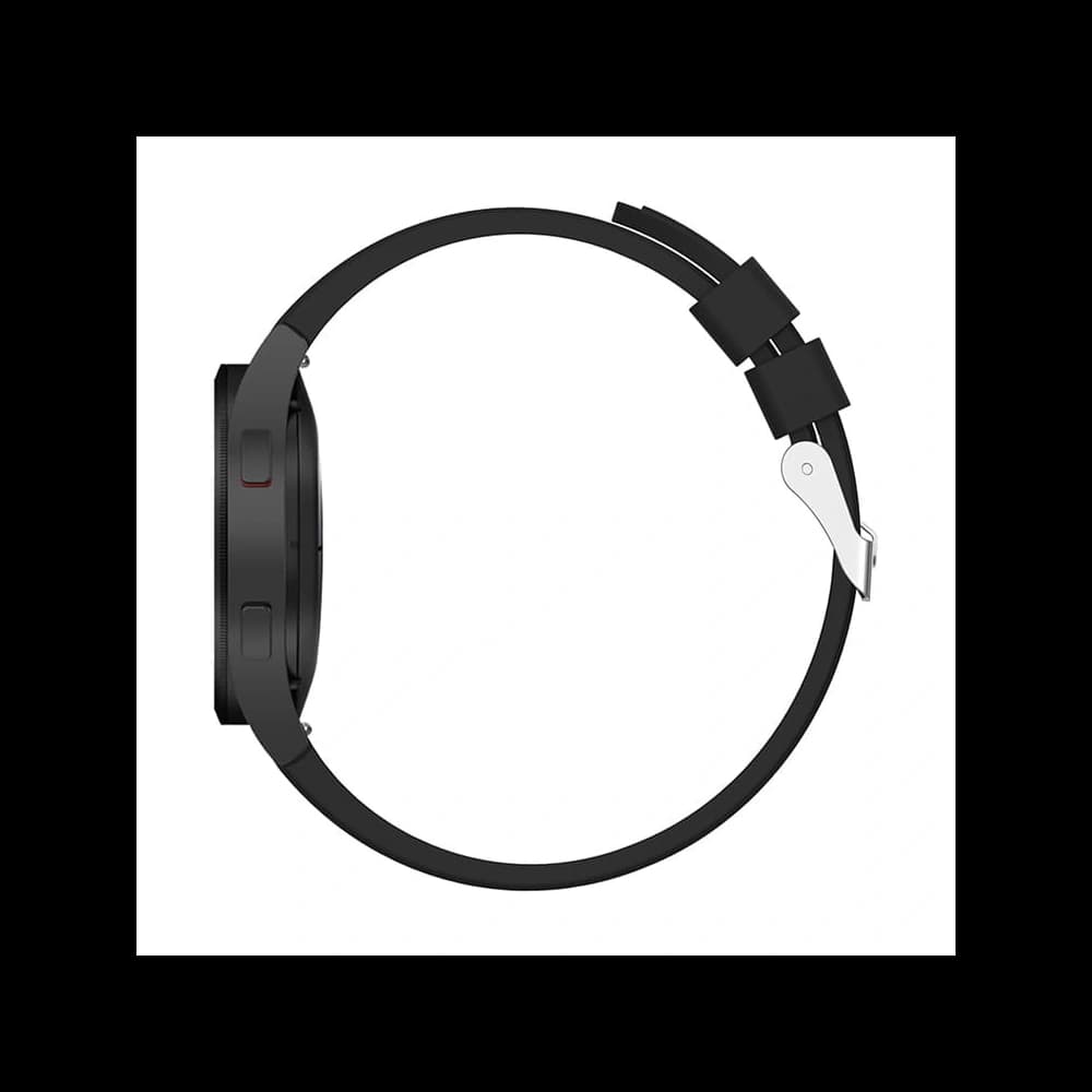 Bizon Strap Watch Silicone Pro Samsung Galaxy Watch 20 mm black - 4