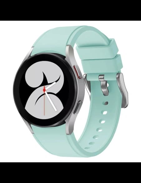 Bizon Strap Watch Silicone Pro Samsung Galaxy Watch 20 mm türkis