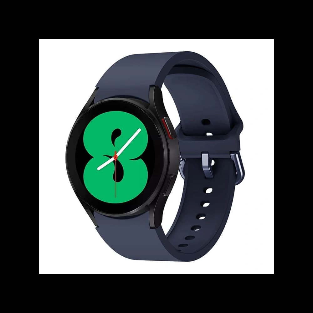 Bizon strapás óra szilikon Samsung Galaxy Watch 20 mm sötétkék - 1