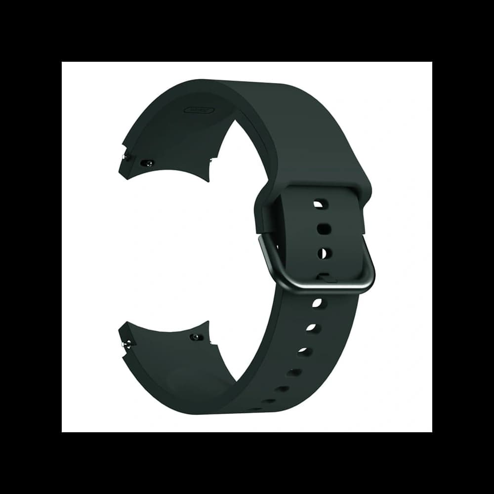 Bizon Strap Uhr Silikon Samsung Galaxy Watch 20 mm dunkelgrün - 3