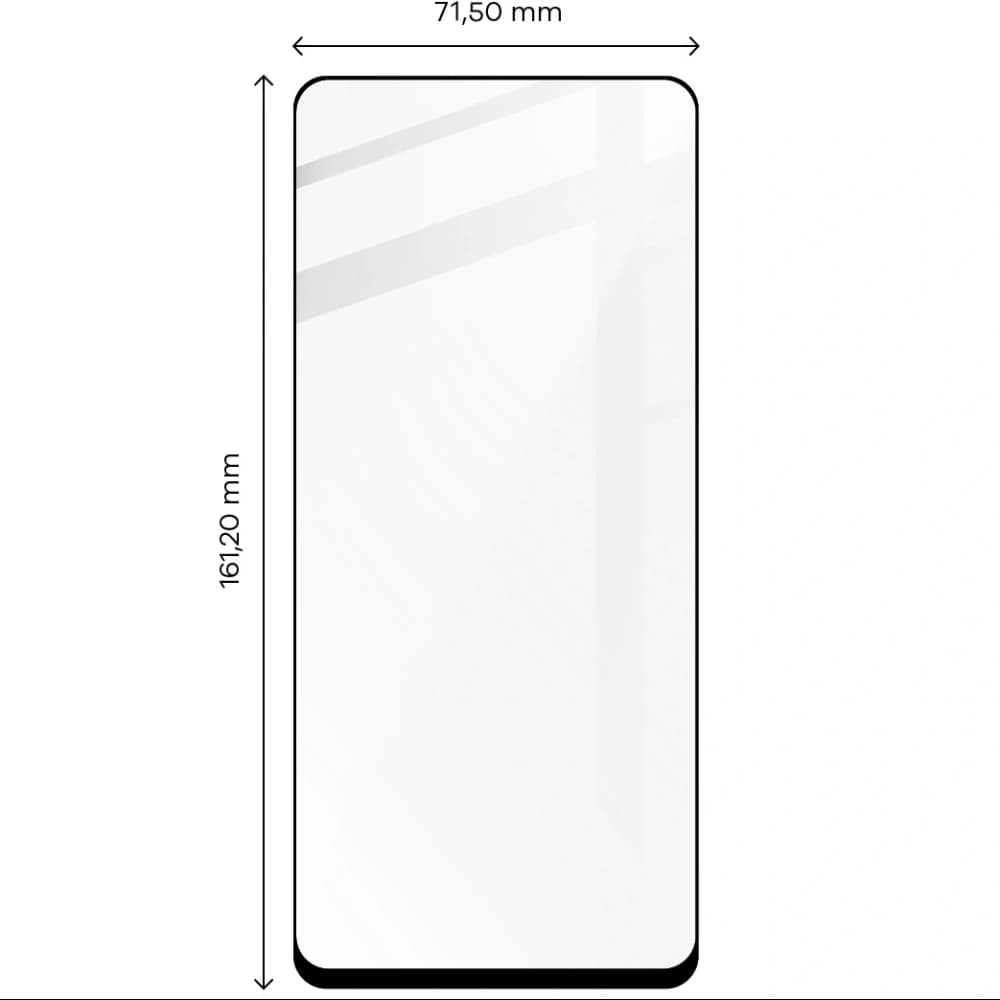 Bizon Glass Edge 2 Samsung Galaxy XCover 6 Pro schwarz - 2