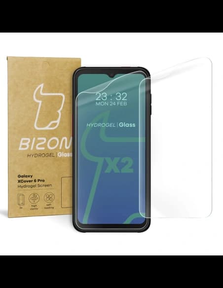 Bizon Glass Hydrogel Samsung Galaxy XCover 6 Pro [2 PACHET]