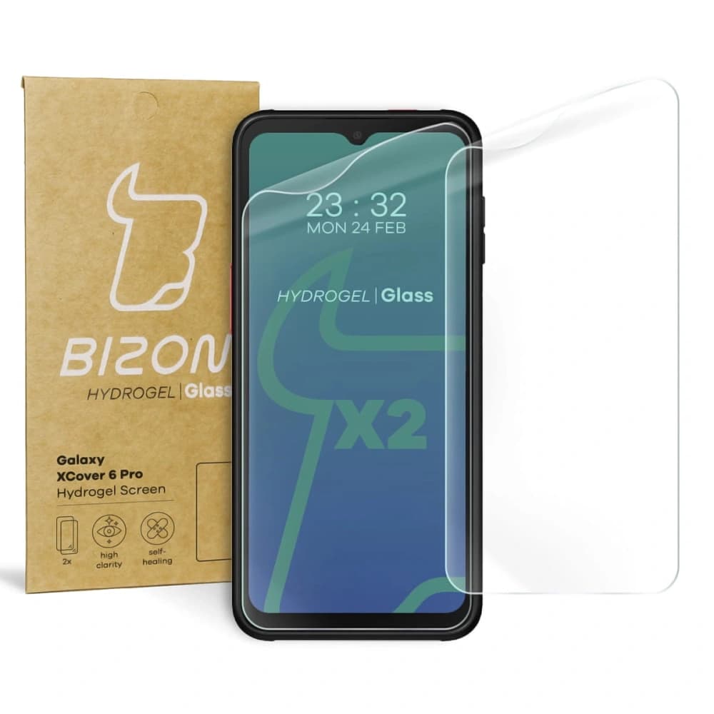 Bizon Glass Hydrogel Samsung Galaxy XCover 6 Pro [2 PACHET] - 1
