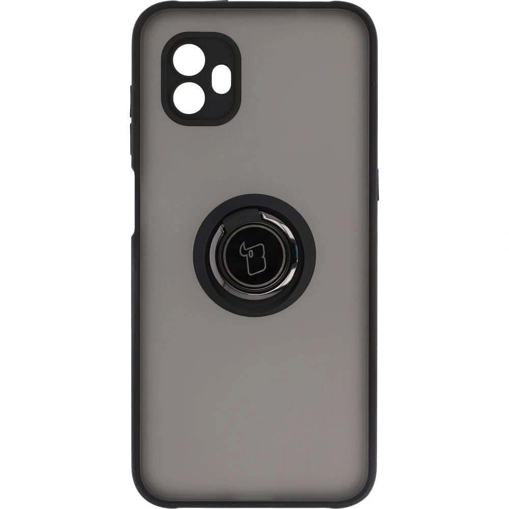 Bizon Case Hybrid Ring Samsung Galaxy Xcover6 fumuriu cu un cadru negru - 2