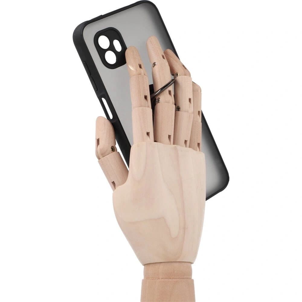 Bizon Case Hybrid Ring Samsung Galaxy Xcover6 fumuriu cu un cadru negru - 7