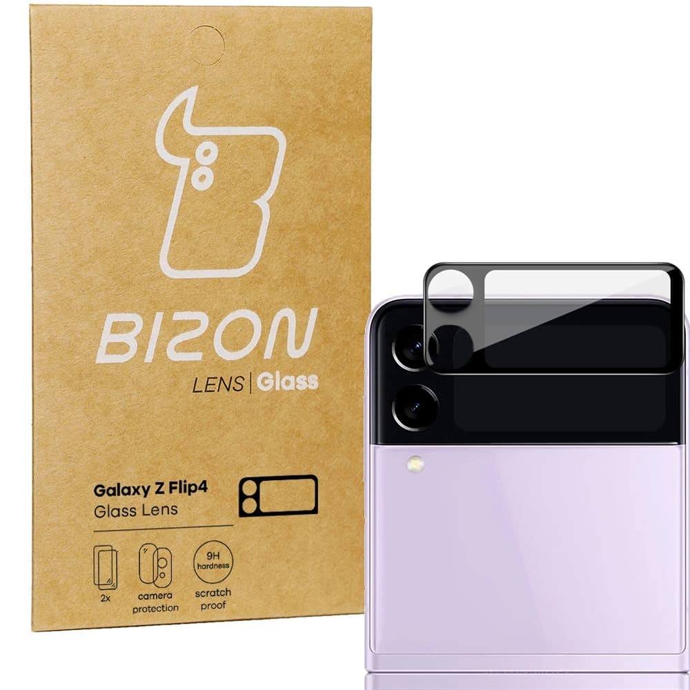 Sklo na aparát Bizon Glass Lens do Samsung Galaxy Z Flip4 [2 PACK] - 1