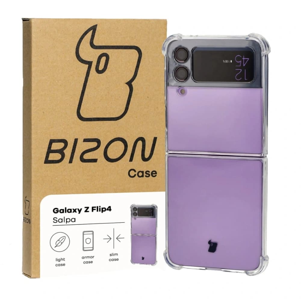 Bizon Case Salpa Samsung Galaxy Z Flip4 clear - 1