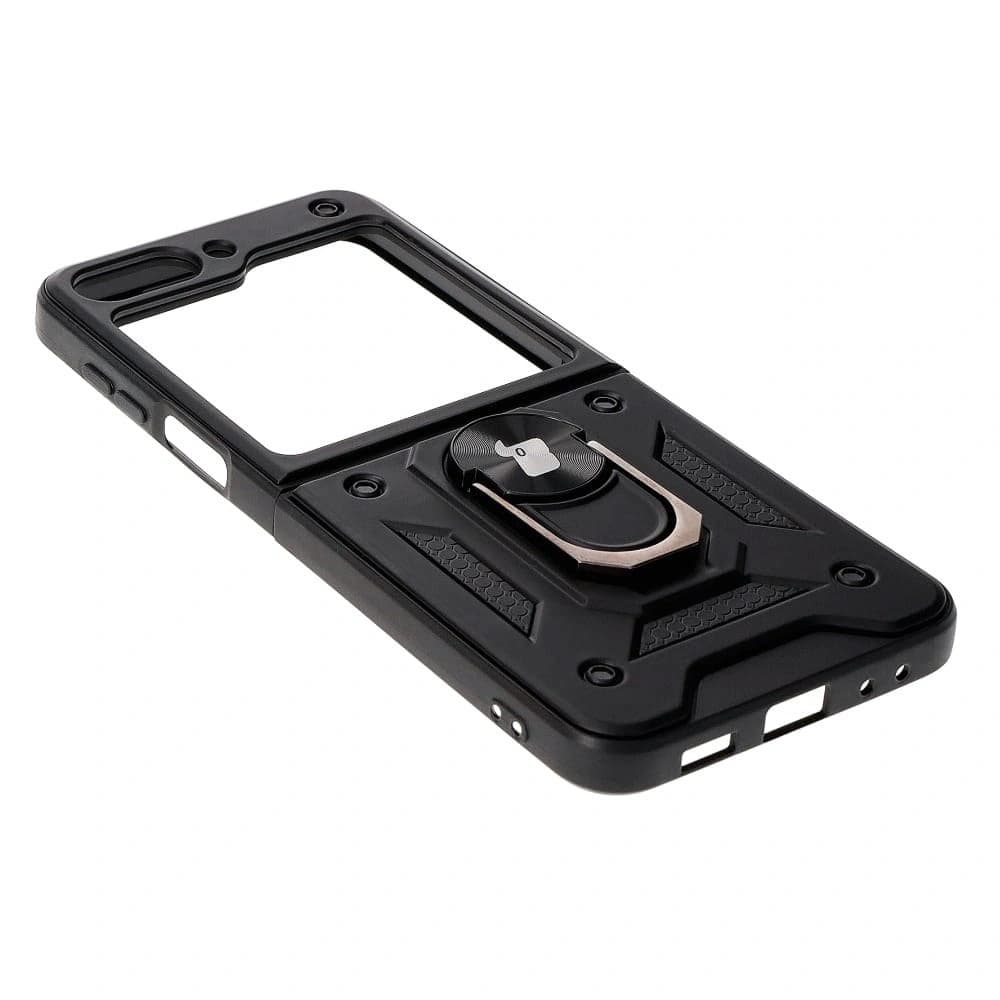 Etui Bizon Case Shield Ring do Samsung Galaxy Z Flip5 černé - 5