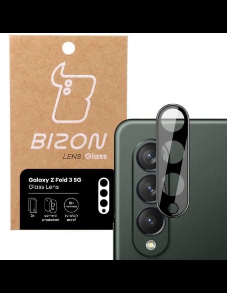 Bizon Glass Lens Samsung Galaxy Z Fold3 5G [2 PACK]