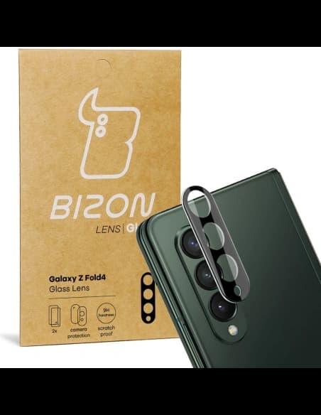 Bizon Glass Lens Samsung Galaxy Z Fold4 [2 PACK]