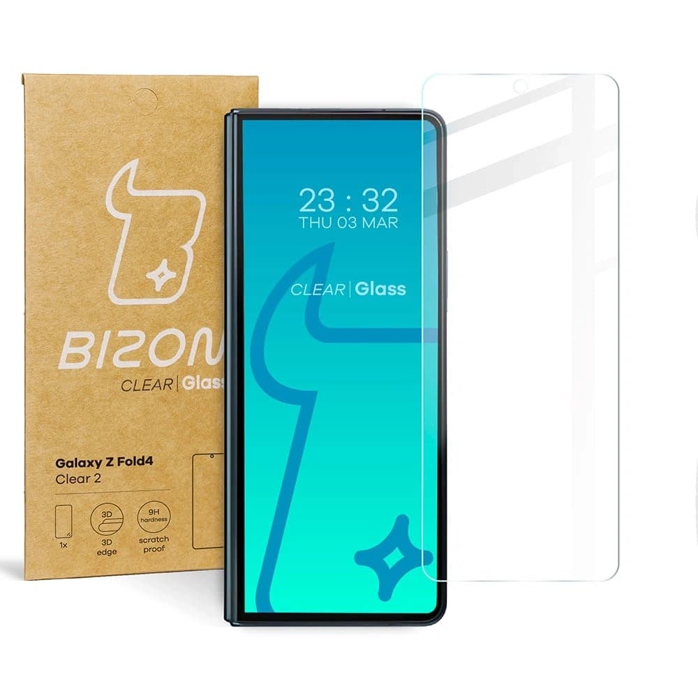 Bizon Glass Clear 2 Samsung Galaxy Z Fold4 - 1