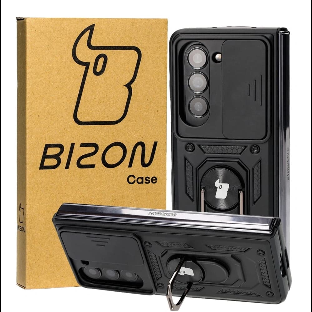 Bizon Case CamShield Ring Samsung Galaxy Z Fold5 black - 1