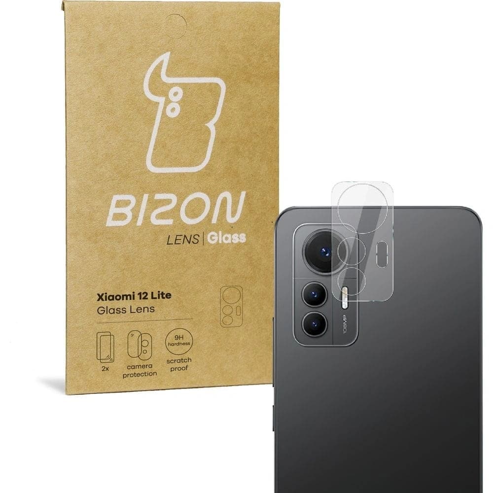 Bizon Lentilă de Sticlă Xiaomi 12 Lite [2 PACHET] - 1