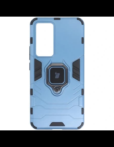 Bizon Case Armor Ring Xiaomi 12T albastru