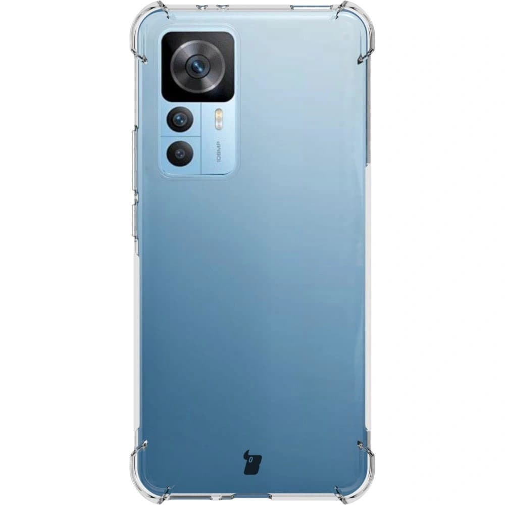 Etui + 2x sklo na displej + objektiv Bizon Case Clear Pack pro Xiaomi 12T Pro průhledné - 2