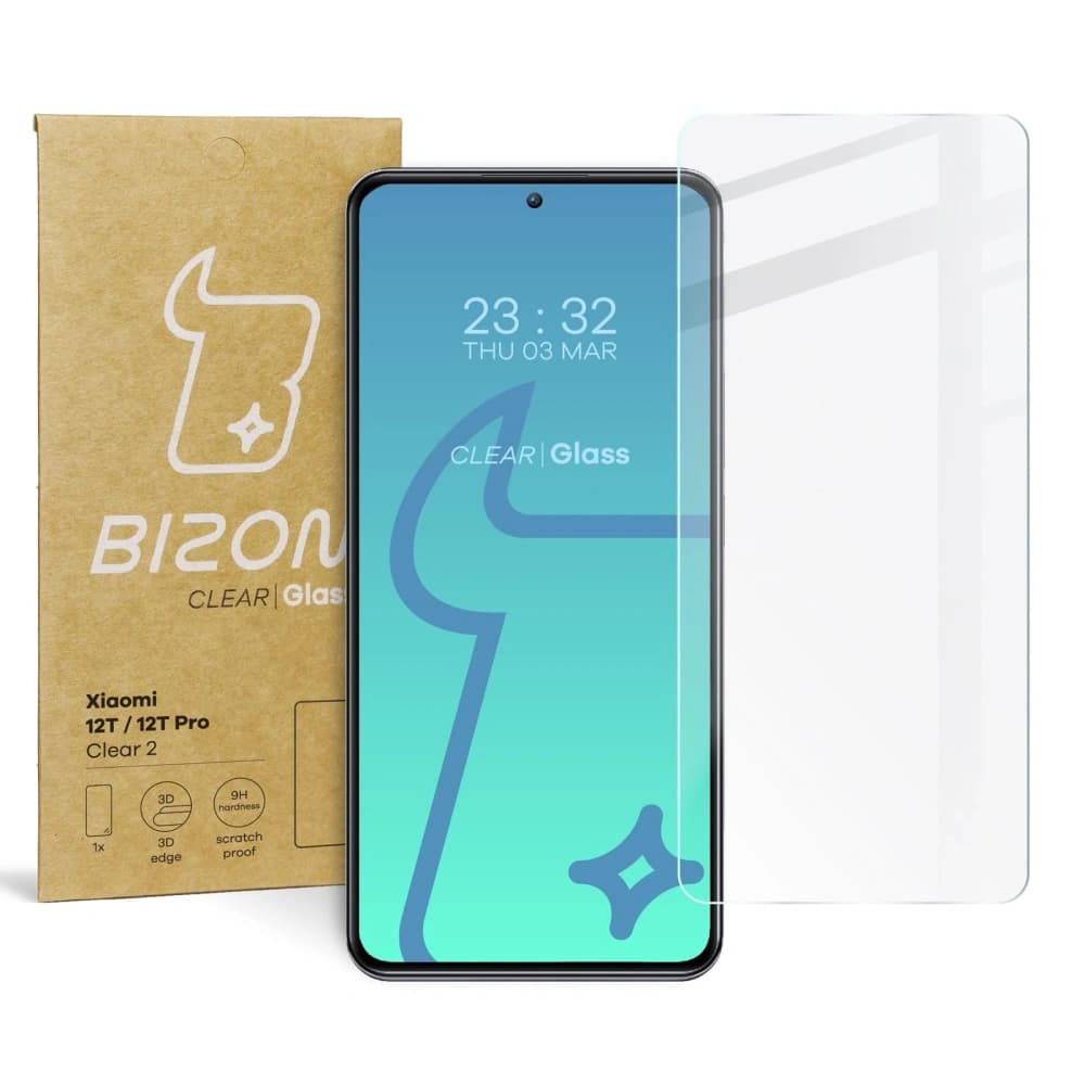 Bizon Glass Clear 2 Xiaomi 12T / 12T Pro - 1
