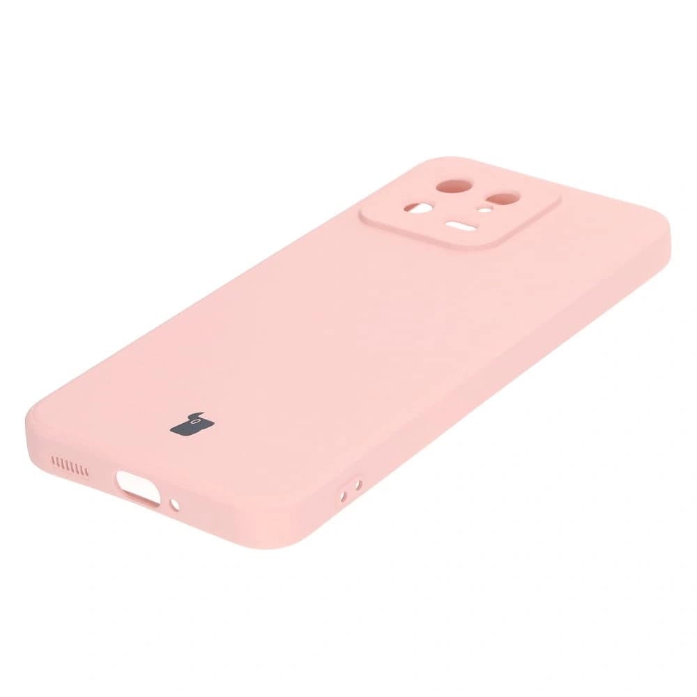 Bizon Case Silicone Sq Xiaomi 13 világos rózsaszín - 2