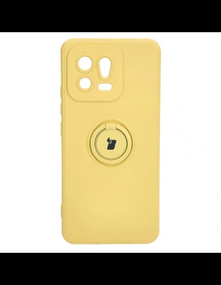 Bizon Case Silicone Ring Sq Xiaomi 13 yellow
