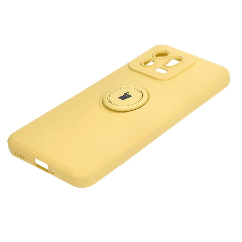 Bizon Case Silicone Ring Sq Xiaomi 13 yellow - 2