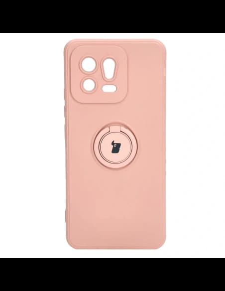 Bizon Case Silicone Ring Sq Xiaomi 13 light pink