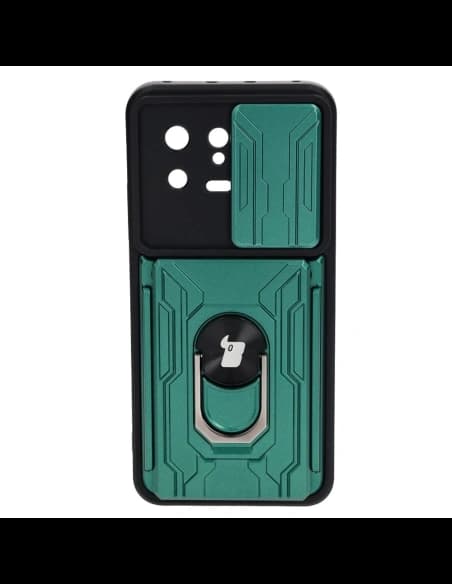 Bizon Case Camshield Card Slot Ring Xiaomi 13 green