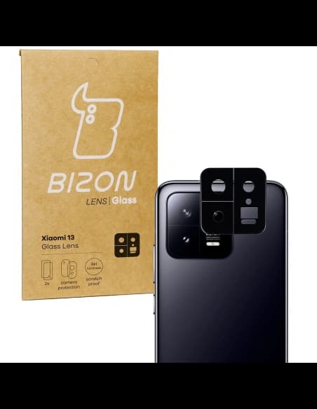 Bizon Glass Lens Xiaomi 13 [2 PACK]